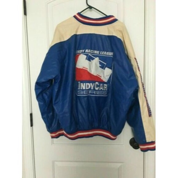 Vintage Men's Full Zip Jacket Indy Car Series Indy Racing League Size XL - Picture 8 of 10